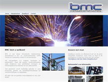 Tablet Screenshot of bmc-bvba.be